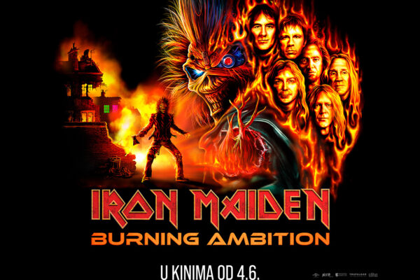 Iron Maiden Burning Ambition službeni plakat