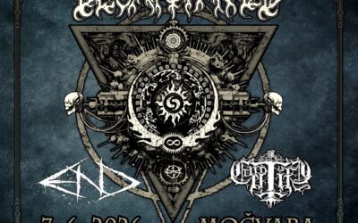 Decapitated E.N.D. Cryptify Močvara koncert Zagreb 2026 death metal