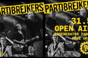 Partibrejkers koncert Zabok Regenerator 2026 open air