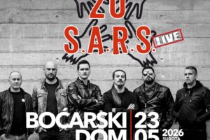 S.A.R.S. koncert Zagreb Boćarski dom 2026