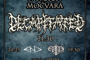 Decapitated i E.N.D. nastupaju u zagrebačkoj Močvari povodom 30 godina djelovanja