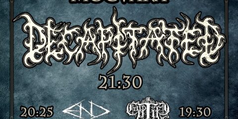 Decapitated i E.N.D. nastupaju u zagrebačkoj Močvari povodom 30 godina djelovanja
