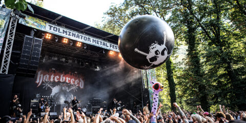 Hatebreed nastupa pred publikom na Tolminator Metal Festu 2026 u Tolminu