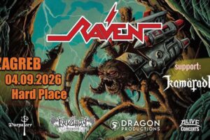 Raven nastupa 4. rujna 2026. u zagrebačkom Hard Placeu. Saznajte sve o koncertu NWOBHM legendi i prodaji ulaznica.