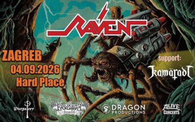 Raven nastupa 4. rujna 2026. u zagrebačkom Hard Placeu. Saznajte sve o koncertu NWOBHM legendi i prodaji ulaznica.