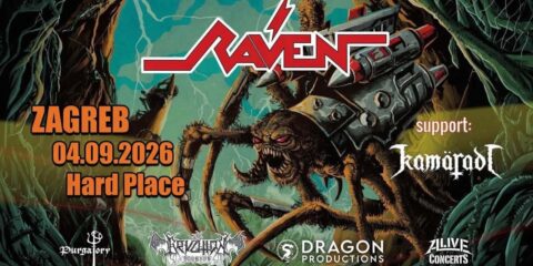 Raven nastupa 4. rujna 2026. u zagrebačkom Hard Placeu. Saznajte sve o koncertu NWOBHM legendi i prodaji ulaznica.