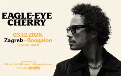 Eagle-Eye Cherry nastupa u zagrebačkom Boogaloou