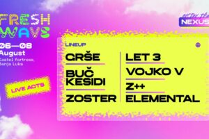 Freshwave Festival 2026 na tvrđavi Kastel u Banjaluci