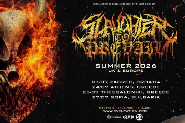 Slaughter to Prevail nastupa u Tvornici kulture u Zagrebu tijekom europske turneje Grizzly 2026.