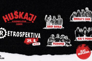 hušKAJ! Retrospektiva u Regeneratoru u Zaboku 29. kolovoza 2026. okuplja pobjednike festival