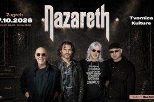 Nazareth koncert u Tvornici kulture Zagreb 2026