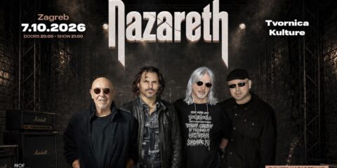Nazareth koncert u Tvornici kulture Zagreb 2026