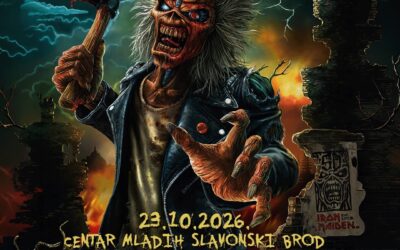 Rainmaker Iron Maiden tribute bend najavljuje koncert u Centru mladih u Slavonskom Brodu 23. listopada 2026.