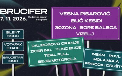 Brucifer 2026. – najava posljednjeg vala izvođača 43. Brucošijade FER-a.