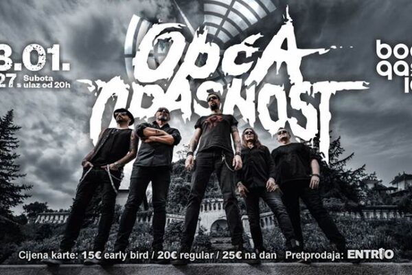 Opća opasnost sa Zoranom Mišićem u novoj postavi – koncert u Boogaloou u Zagrebu 2027.