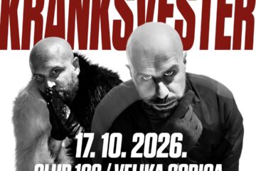 Krankšvester nastupa u Clubu 100 u Velikoj Gorici 17. listopada 2026.