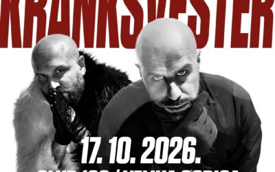 Krankšvester nastupa u Clubu 100 u Velikoj Gorici 17. listopada 2026.